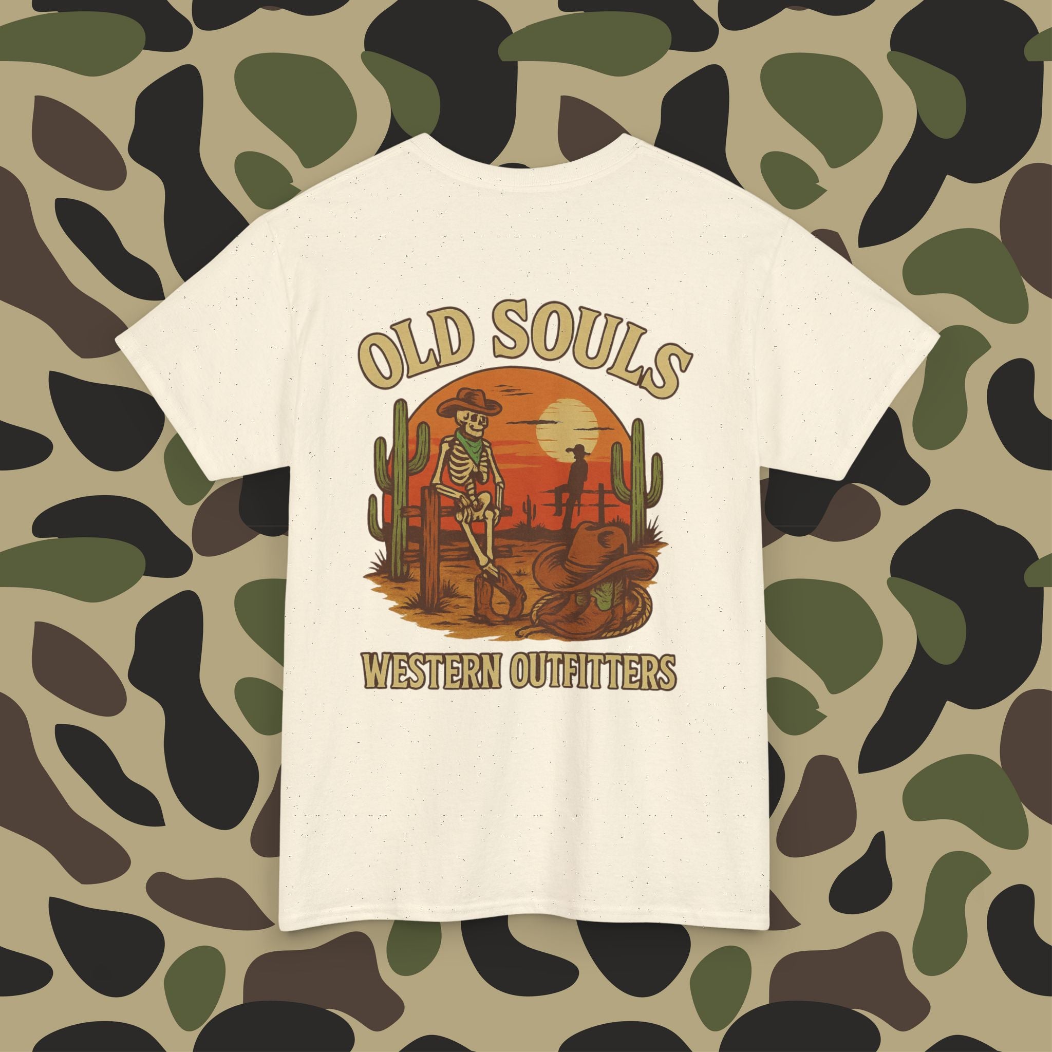 Country Western Unisex Tee Shirt for Old Souls