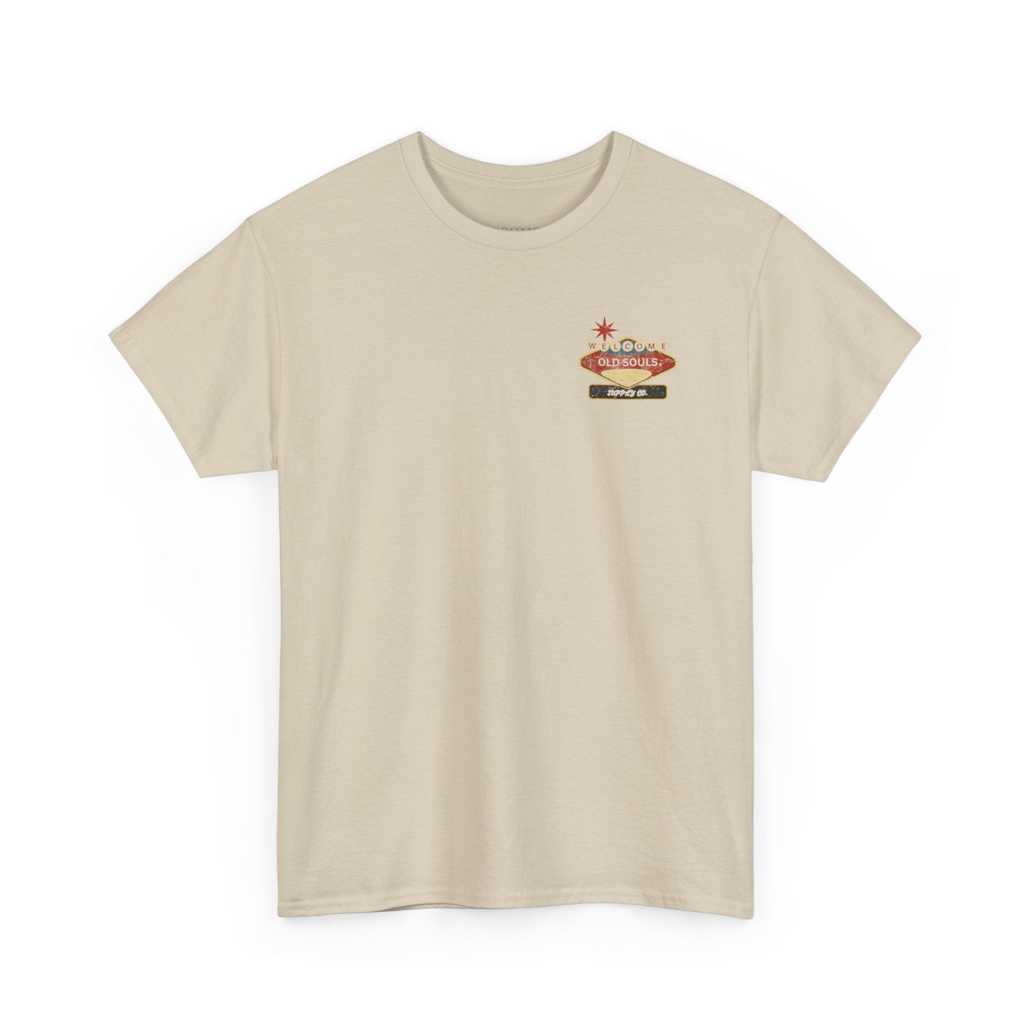 Vegas Western Unisex Tee - Old Souls Supply Co Design