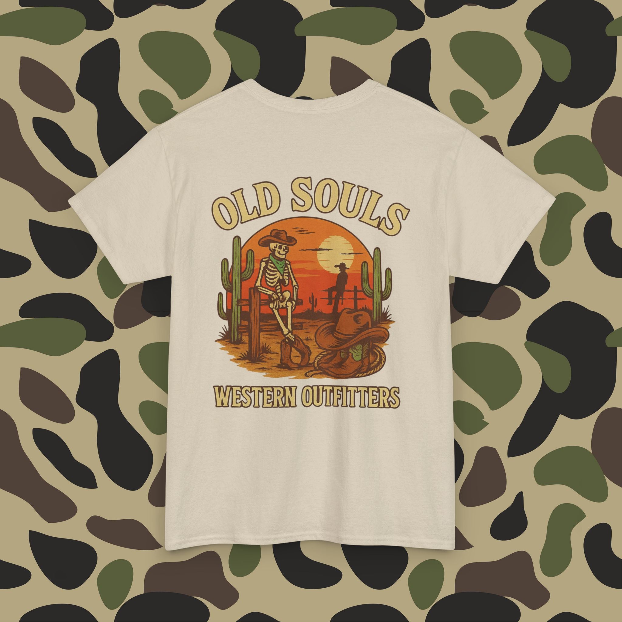 Country Western Unisex Tee Shirt for Old Souls