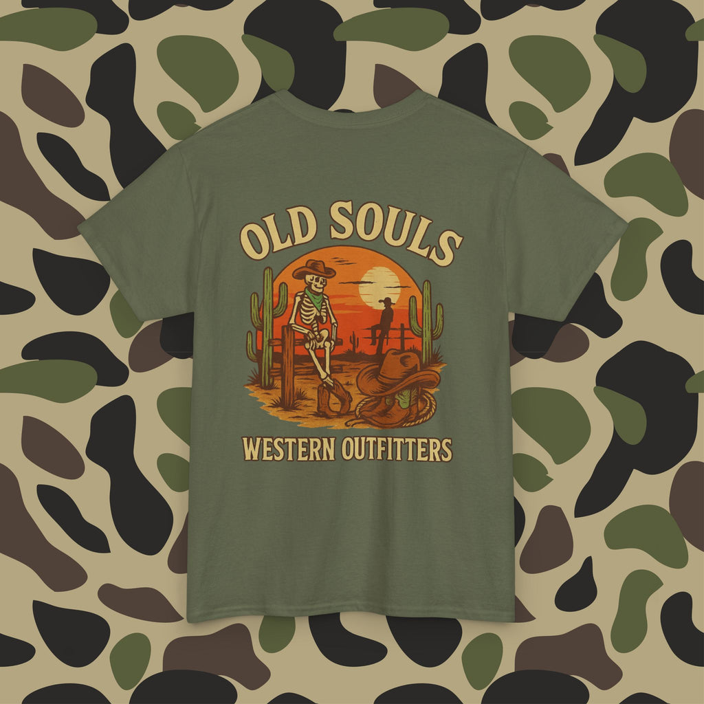 Country Western Unisex Tee Shirt for Old Souls