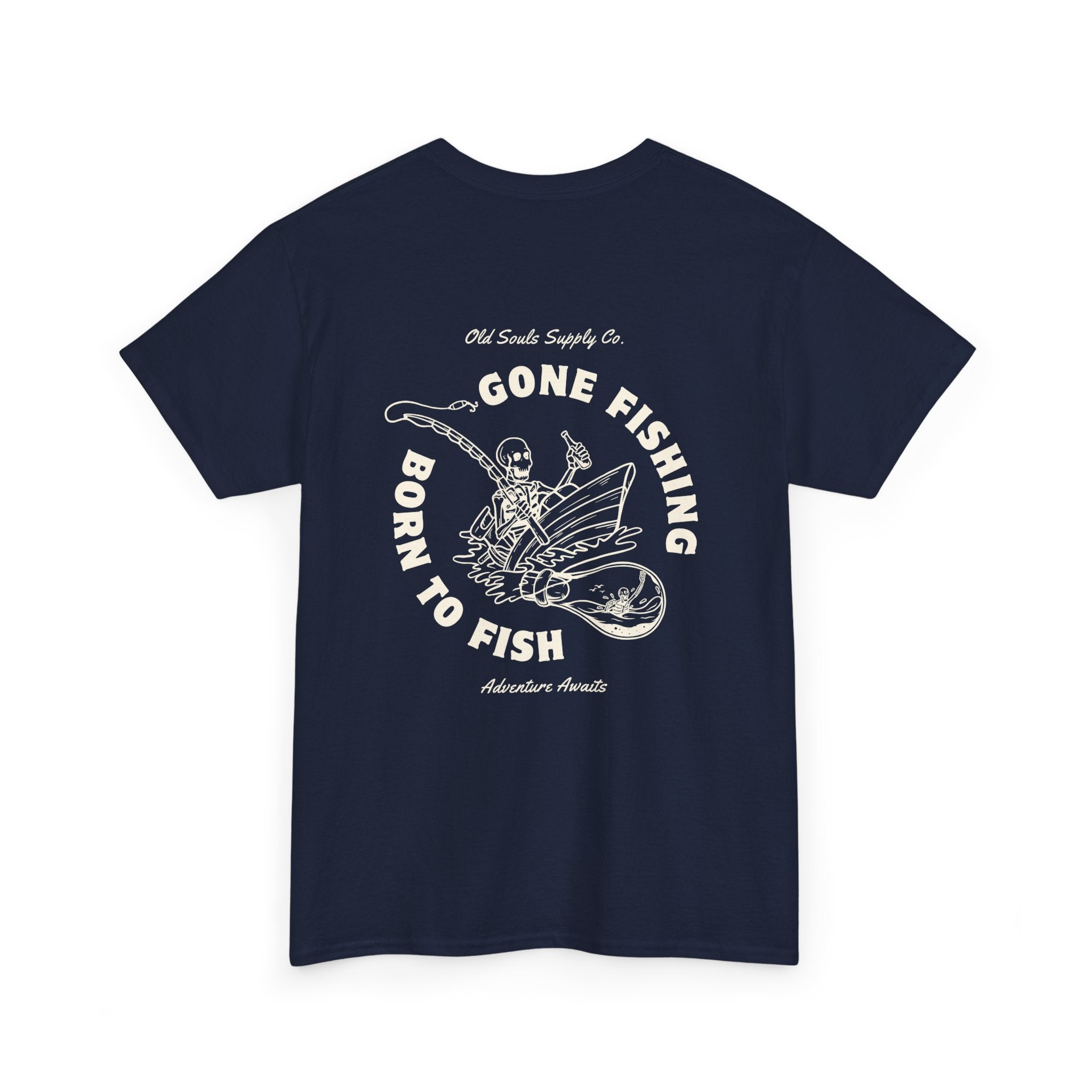 Fishing Enthusiast Tee, Casual Wear, Outdoor Apparel, Gift for Fisherman, Summer Style, Graphic T-Shirt with Fishing Design