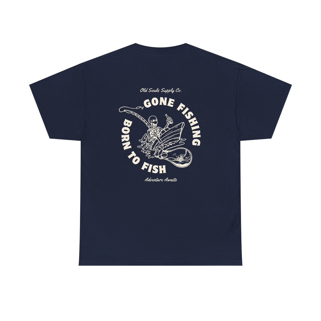 Fishing Enthusiast Tee, Casual Wear, Outdoor Apparel, Gift for Fisherman, Summer Style, Graphic T-Shirt with Fishing Design