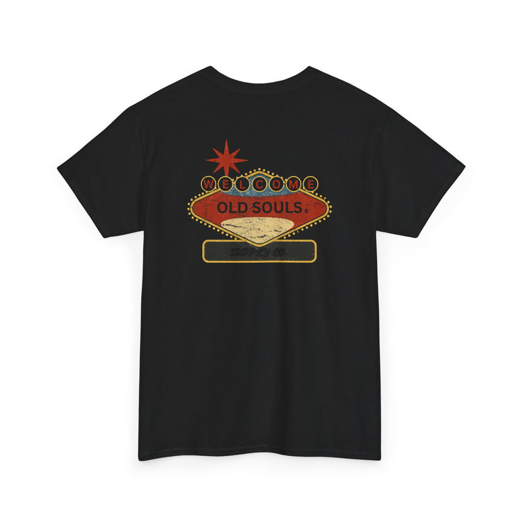 Vegas Western Unisex Tee - Old Souls Supply Co Design