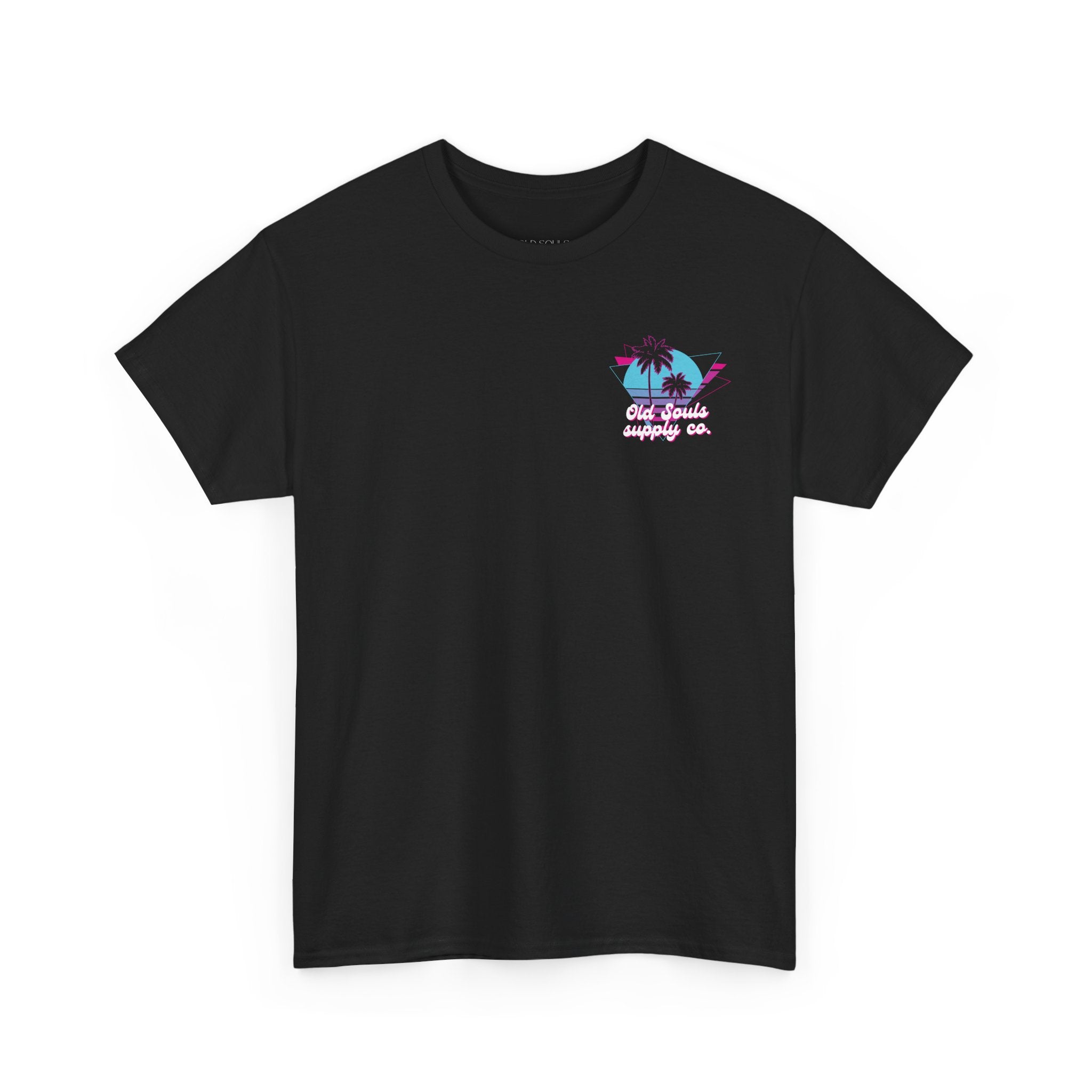 Retro Beach Vibe Tee, Unisex Cotton T-Shirt, Vintage Graphic Tee, Gift for Beach Lovers, Cool Summer Apparel