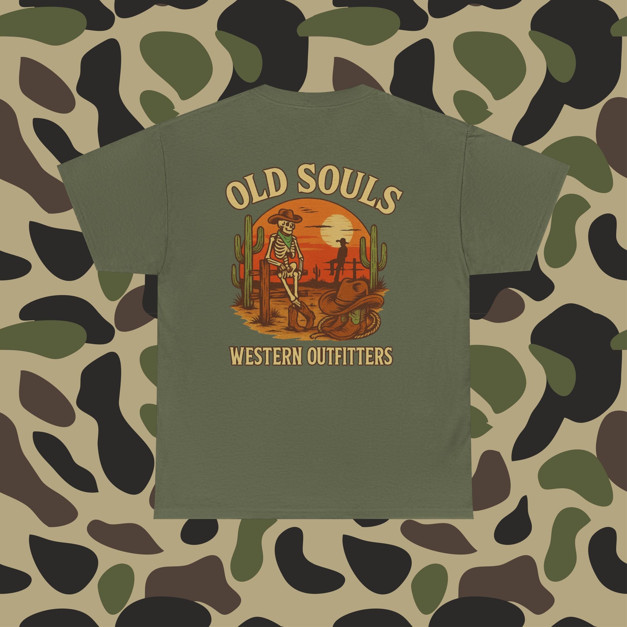 Country Western Unisex Tee Shirt for Old Souls
