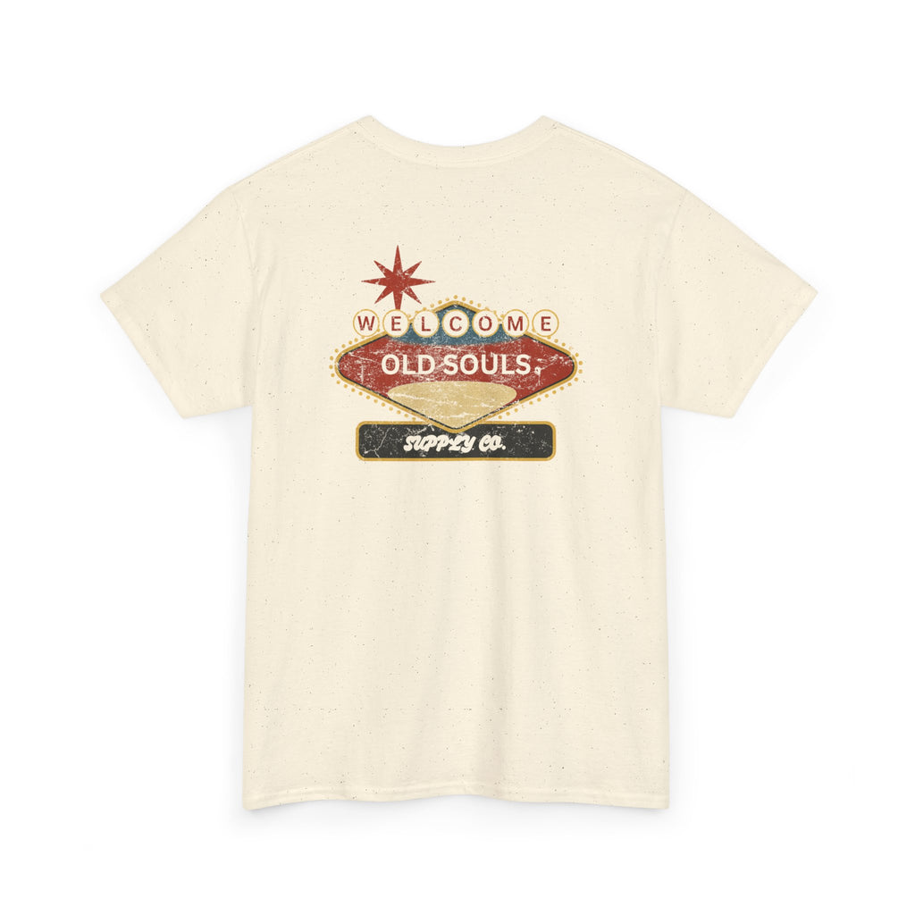 Vegas Western Unisex Tee - Old Souls Supply Co Design