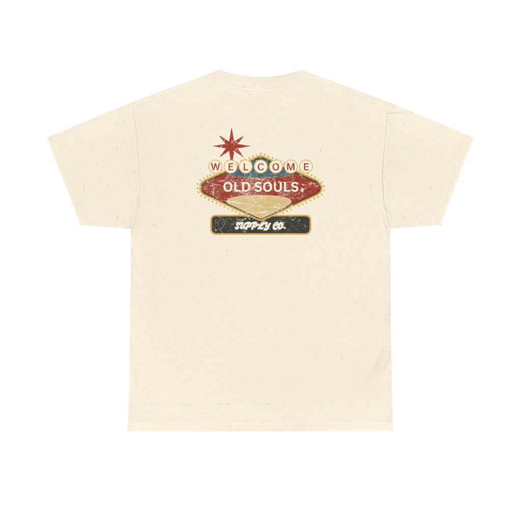 Vegas Western Unisex Tee - Old Souls Supply Co Design