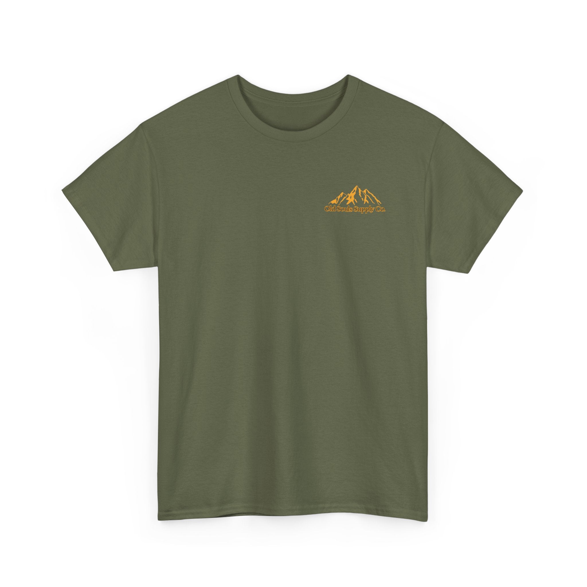 Mountain Sunset Unisex Tee, Nature Lover Gift, Outdoor Adventure Shirt, Camping Tee, Summer Essentials, Casual Wear
