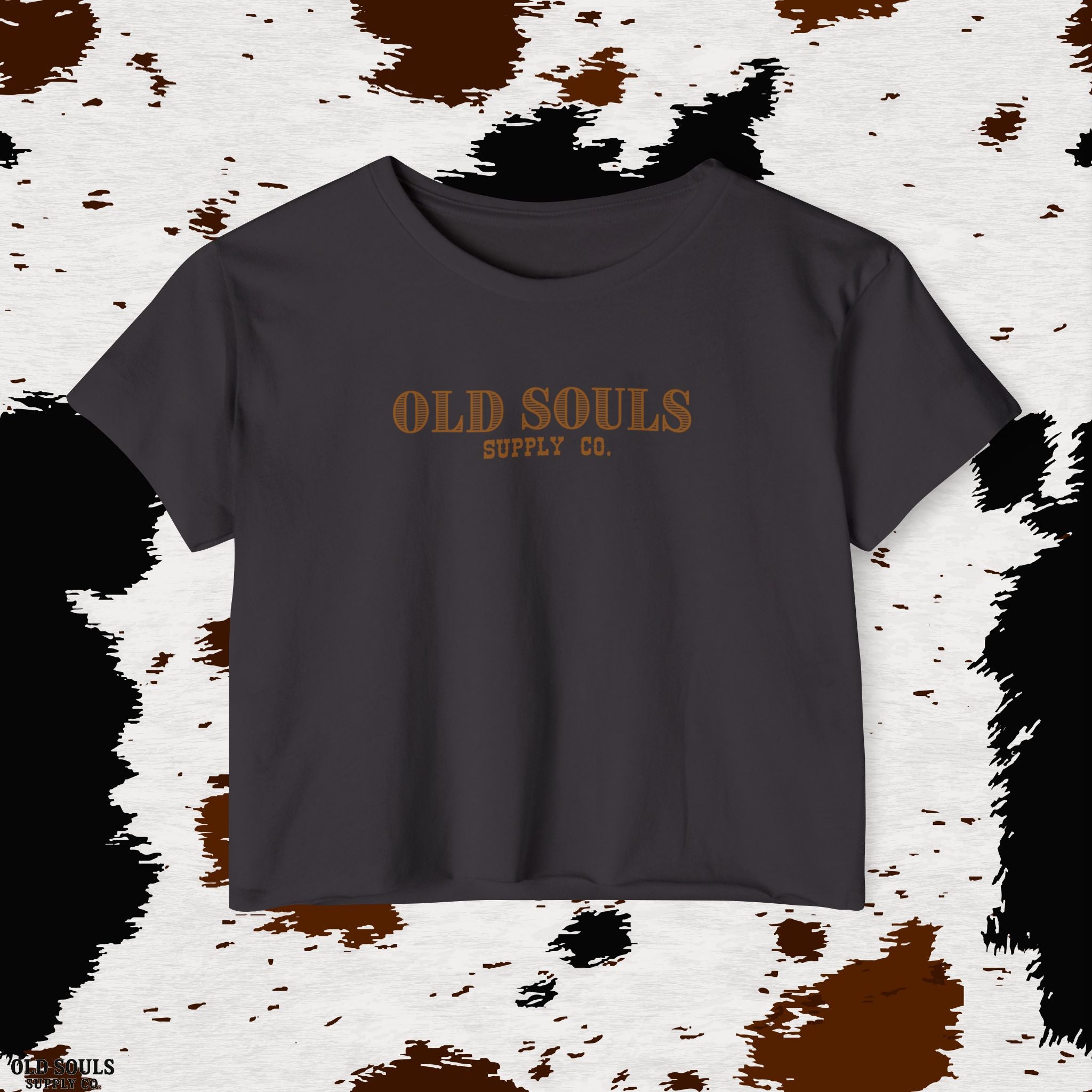 Fearless Old Souls Festival Crop Top, Boho Summer Top, Western Style Tee, Cowgirl Outfit, Music Festival Apparel