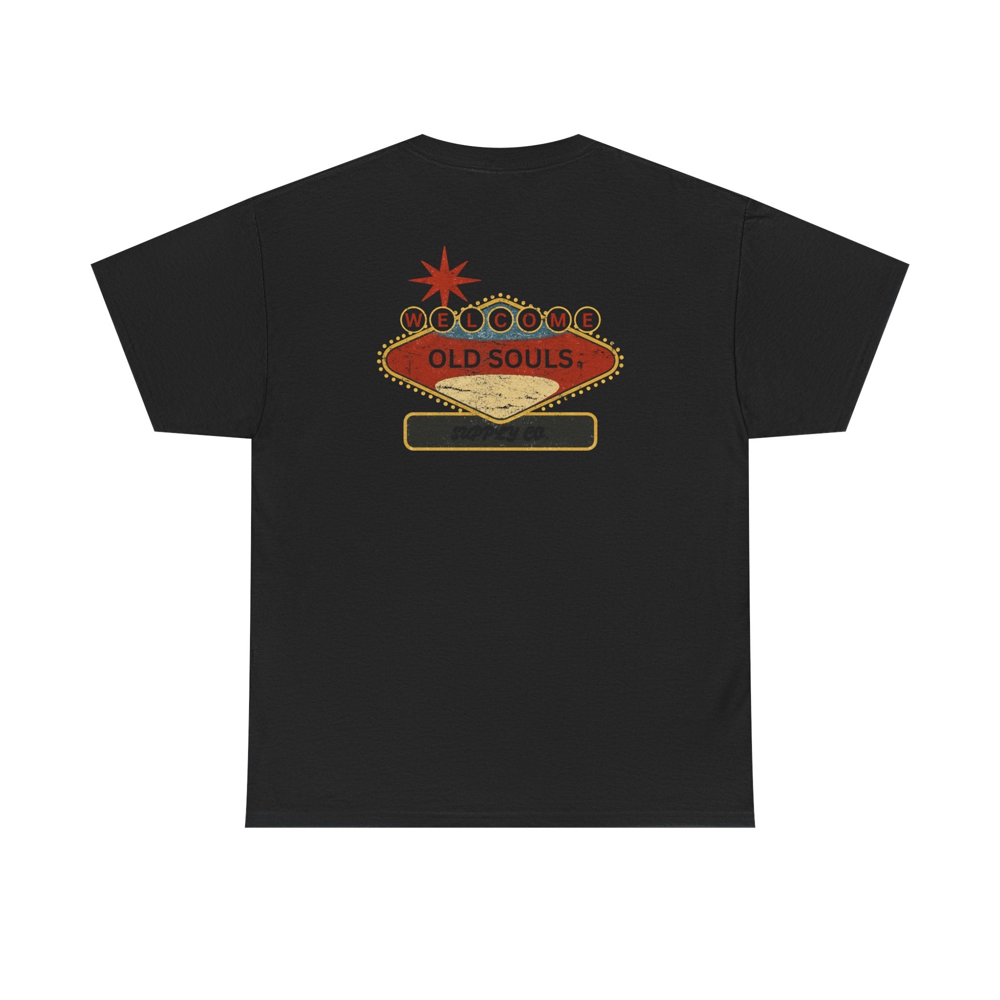 Vegas Western Unisex Tee - Old Souls Supply Co Design