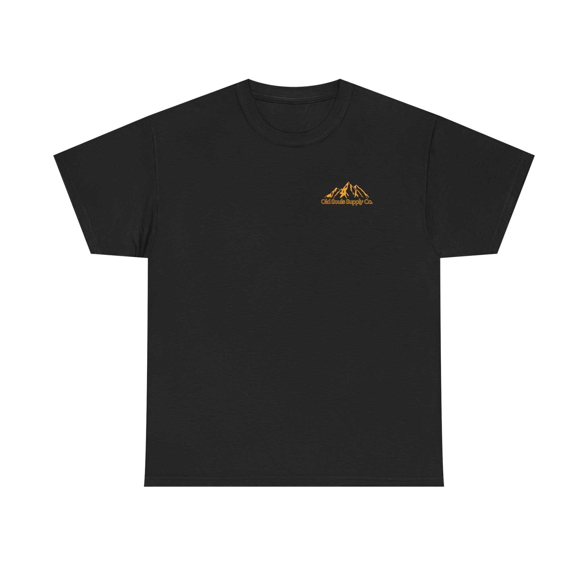 Mountain Sunset Unisex Tee, Nature Lover Gift, Outdoor Adventure Shirt, Camping Tee, Summer Essentials, Casual Wear