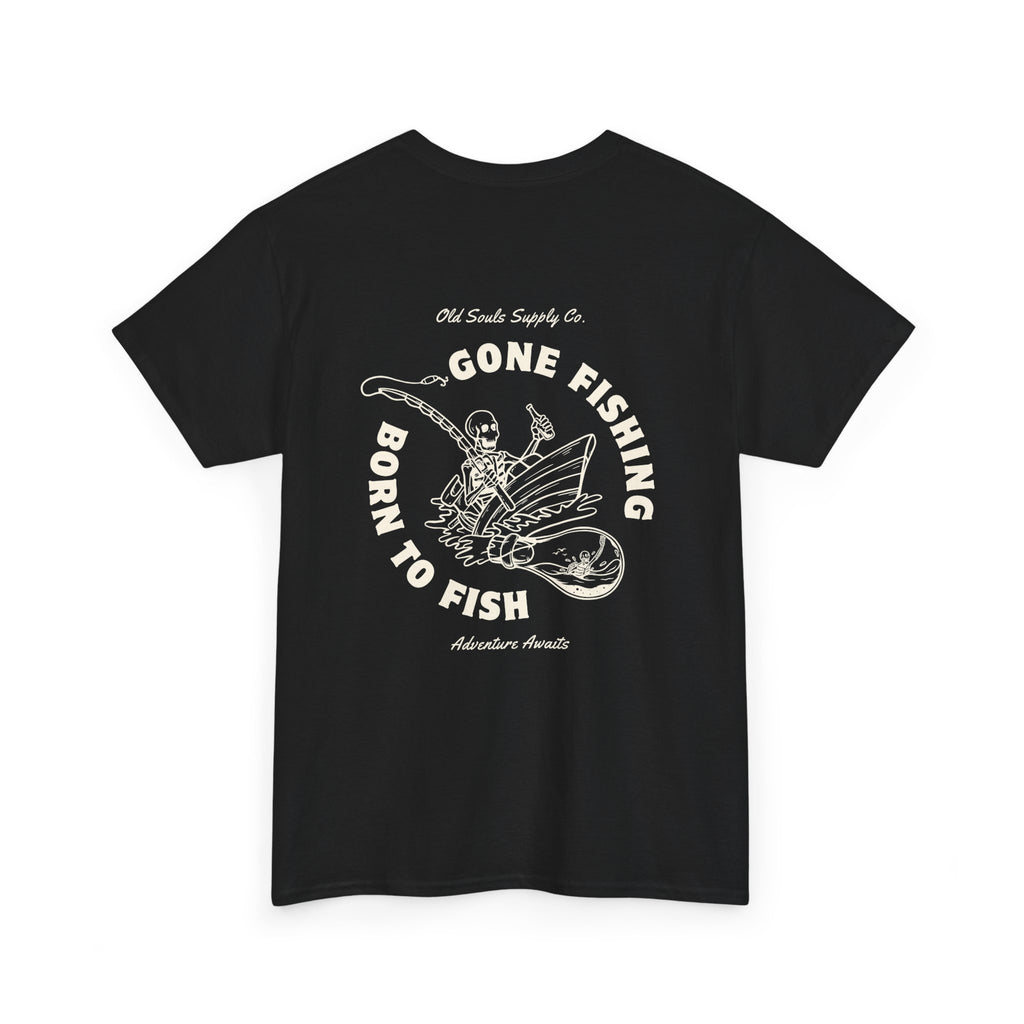 Fishing Enthusiast Tee, Casual Wear, Outdoor Apparel, Gift for Fisherman, Summer Style, Graphic T-Shirt with Fishing Design