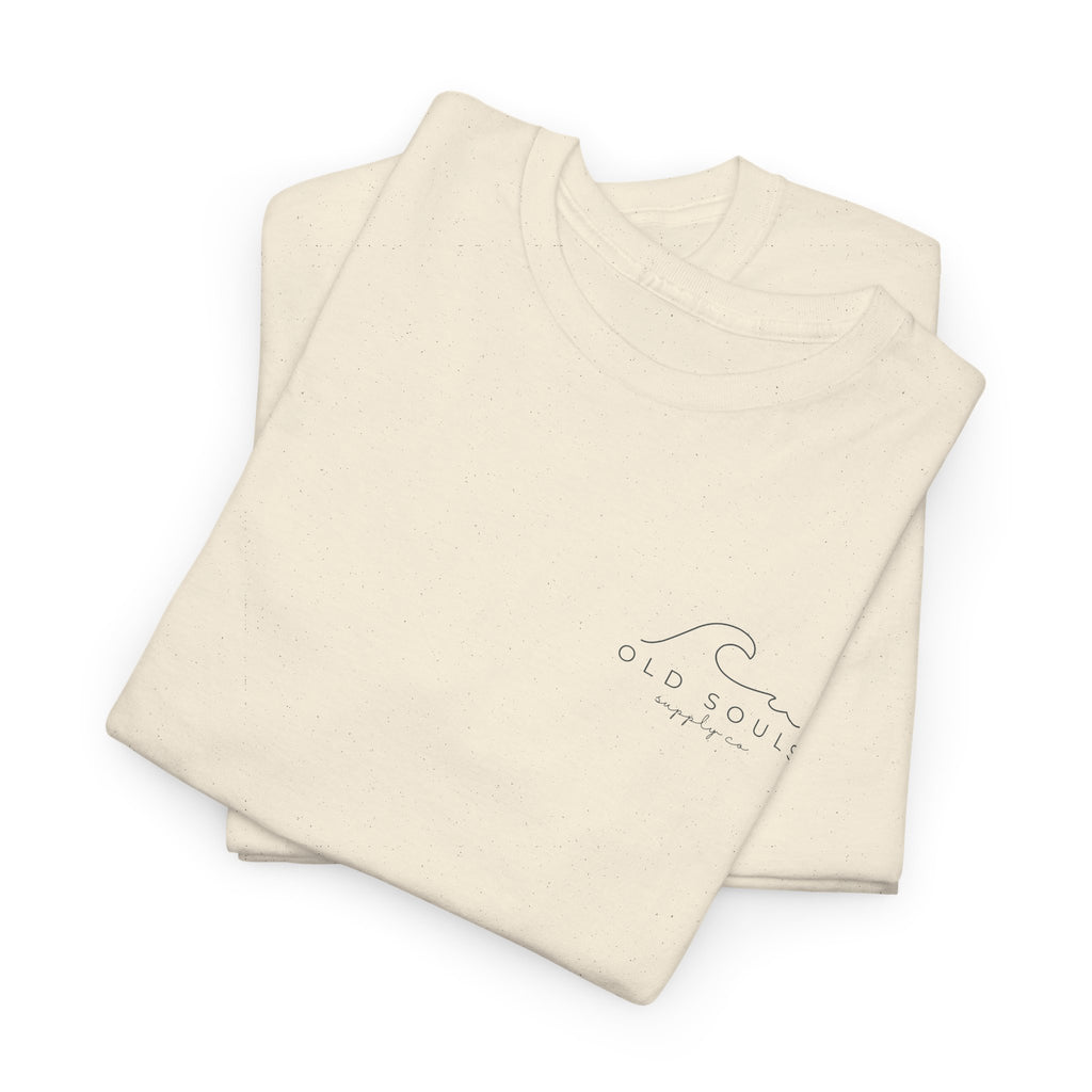 Santa Monica Vintage Tee, Unisex Heavy Cotton Shirt, Beach Vibe Apparel, Summer Gift, Casual Everyday Wear
