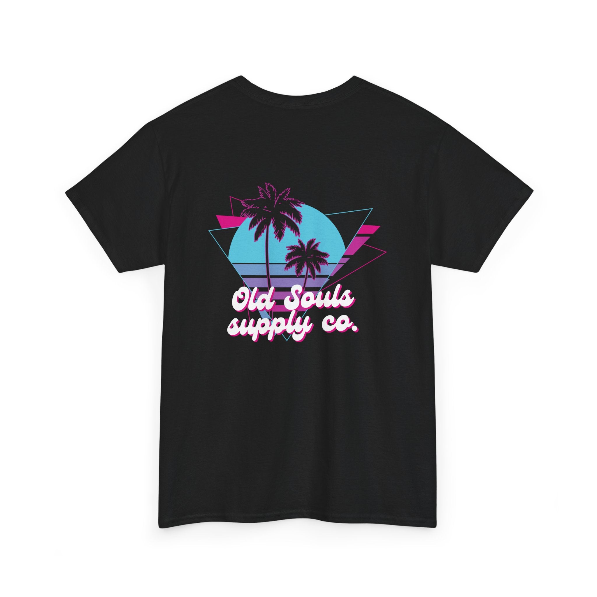 Retro Beach Vibe Tee, Unisex Cotton T-Shirt, Vintage Graphic Tee, Gift for Beach Lovers, Cool Summer Apparel