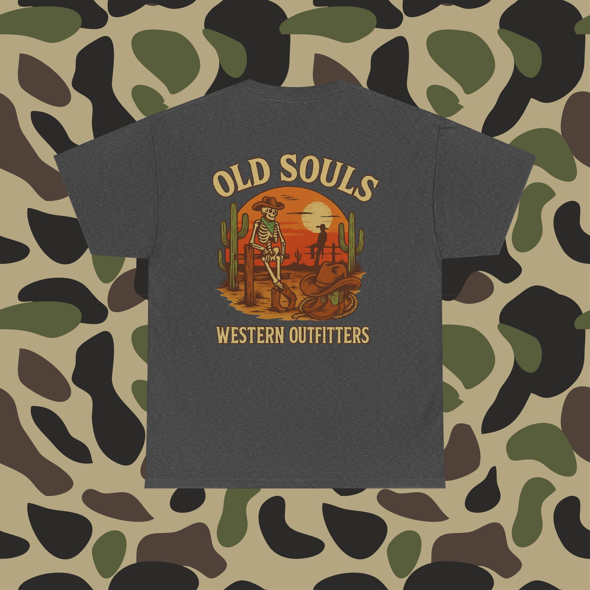 Country Western Unisex Tee Shirt for Old Souls