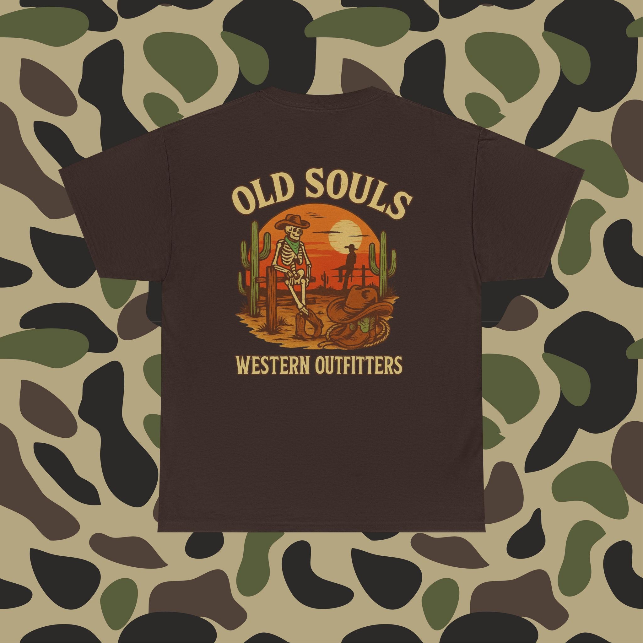 Country Western Unisex Tee Shirt for Old Souls