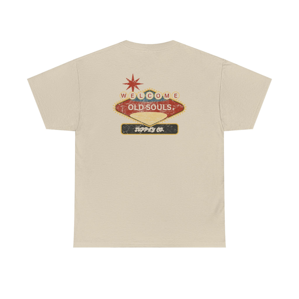 Vegas Western Unisex Tee - Old Souls Supply Co Design