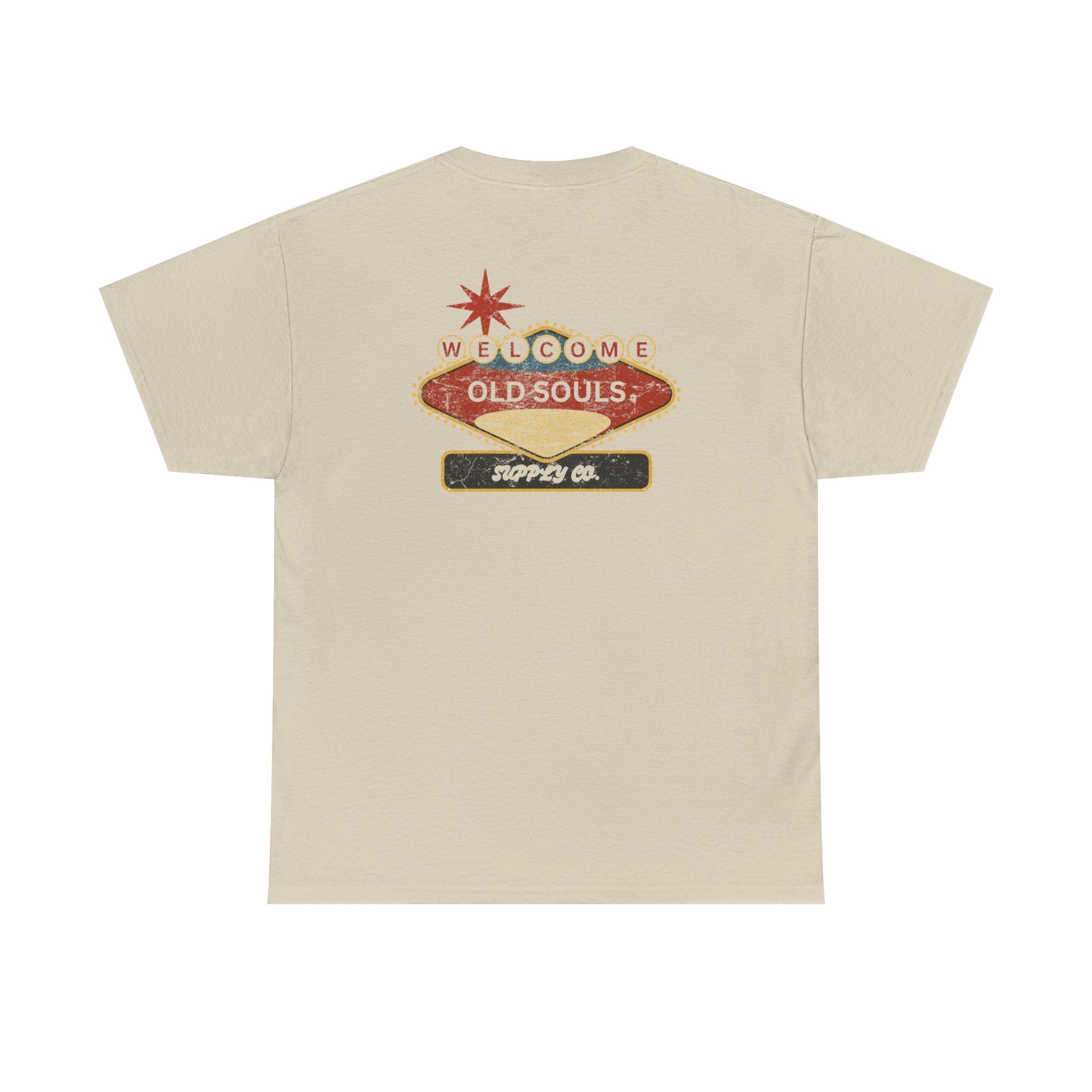 Vegas Western Unisex Tee - Old Souls Supply Co Design