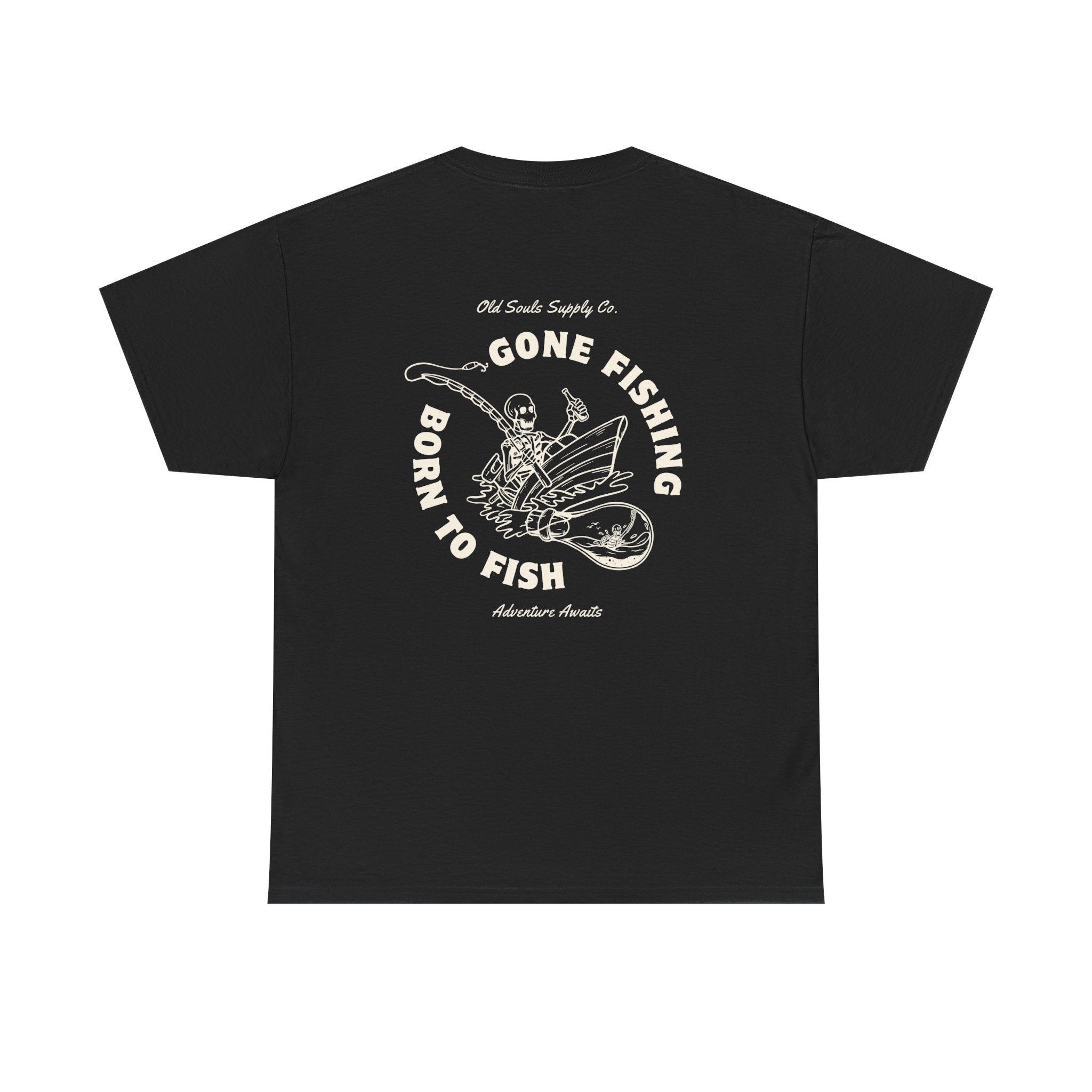 Fishing Enthusiast Tee, Casual Wear, Outdoor Apparel, Gift for Fisherman, Summer Style, Graphic T-Shirt with Fishing Design