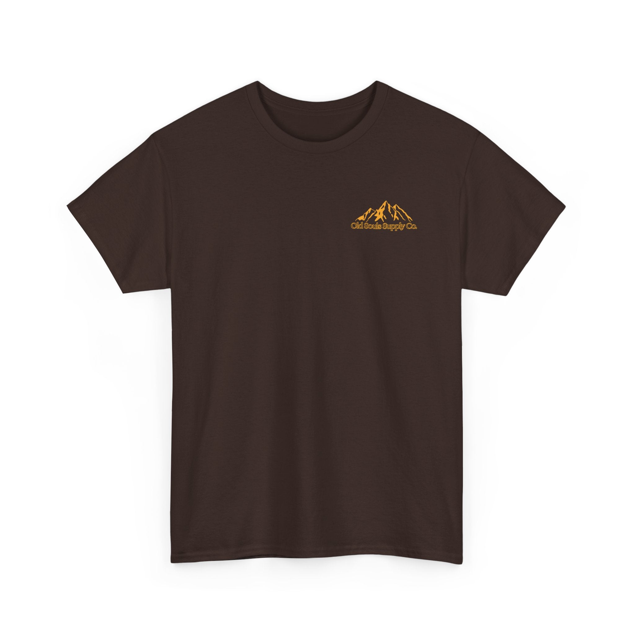 Mountain Sunset Unisex Tee, Nature Lover Gift, Outdoor Adventure Shirt, Camping Tee, Summer Essentials, Casual Wear