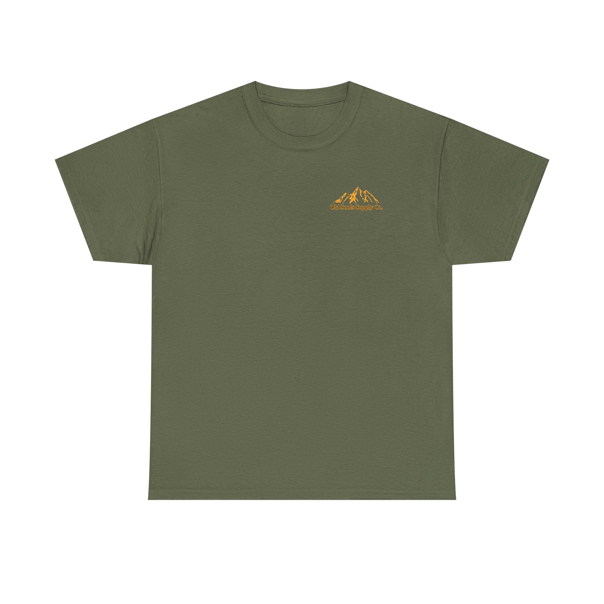 Mountain Sunset Unisex Tee, Nature Lover Gift, Outdoor Adventure Shirt, Camping Tee, Summer Essentials, Casual Wear