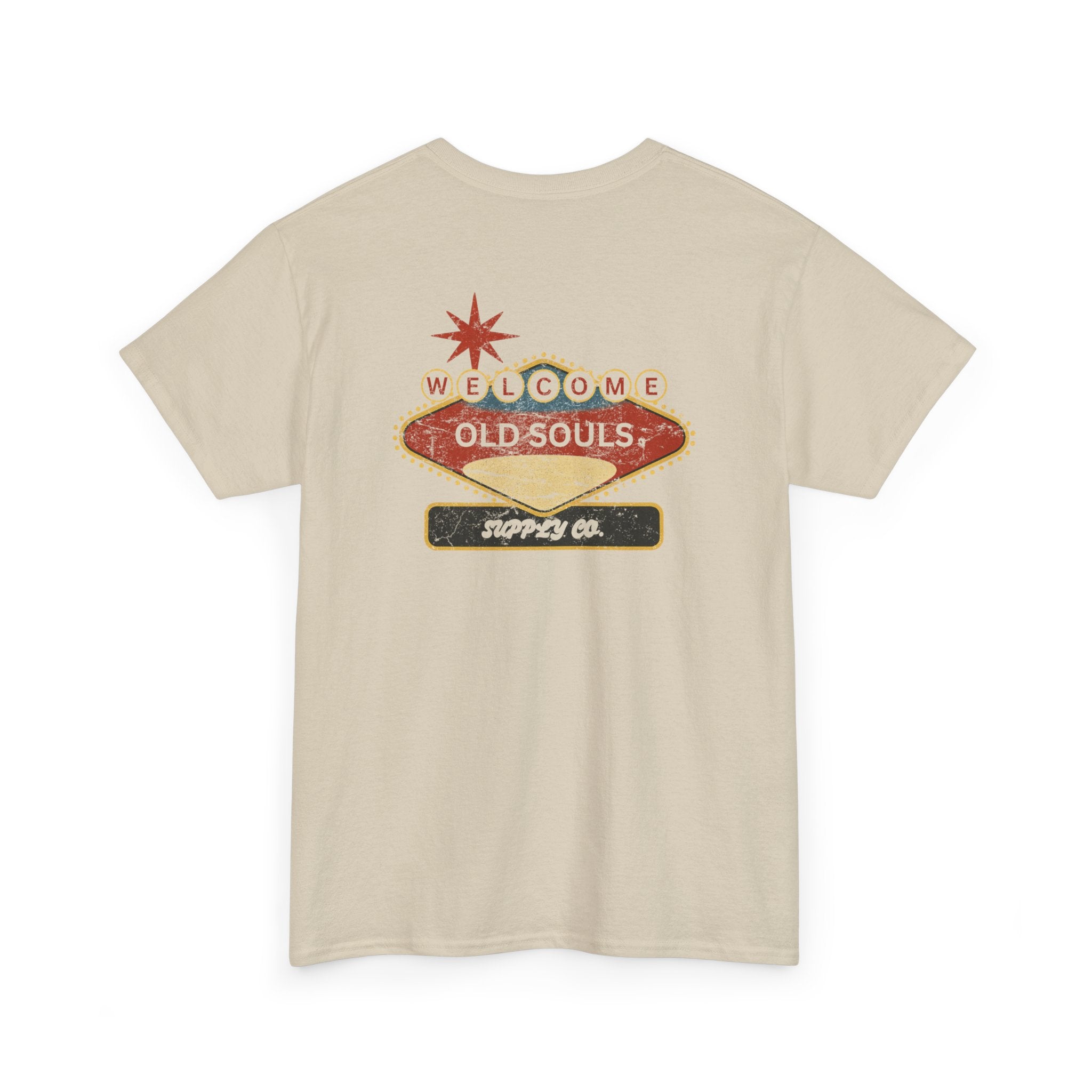 Vegas Western Unisex Tee - Old Souls Supply Co Design