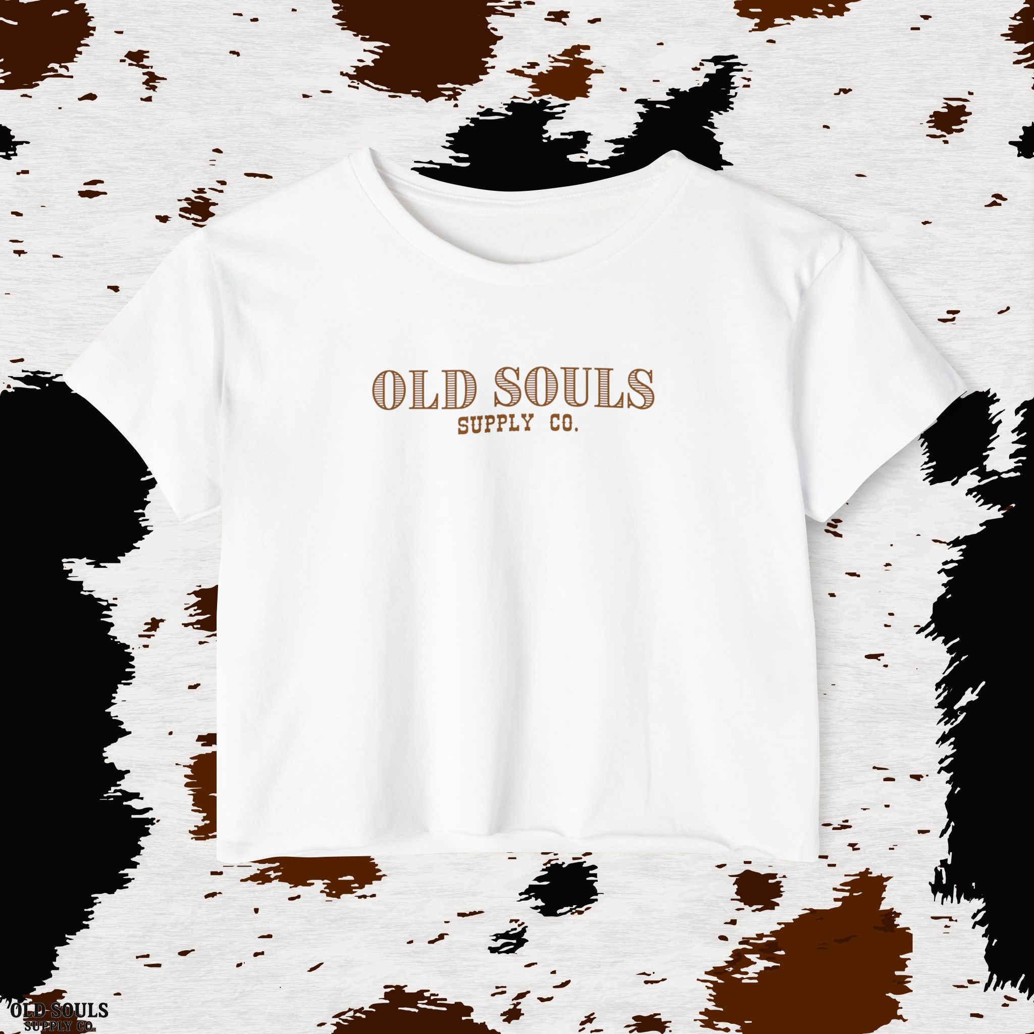 Fearless Old Souls Festival Crop Top, Boho Summer Top, Western Style Tee, Cowgirl Outfit, Music Festival Apparel